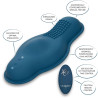 Calexotics - Rider Massager Double Moteur Télécommande Bleu